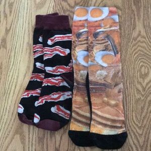 Breakfast Long Socks